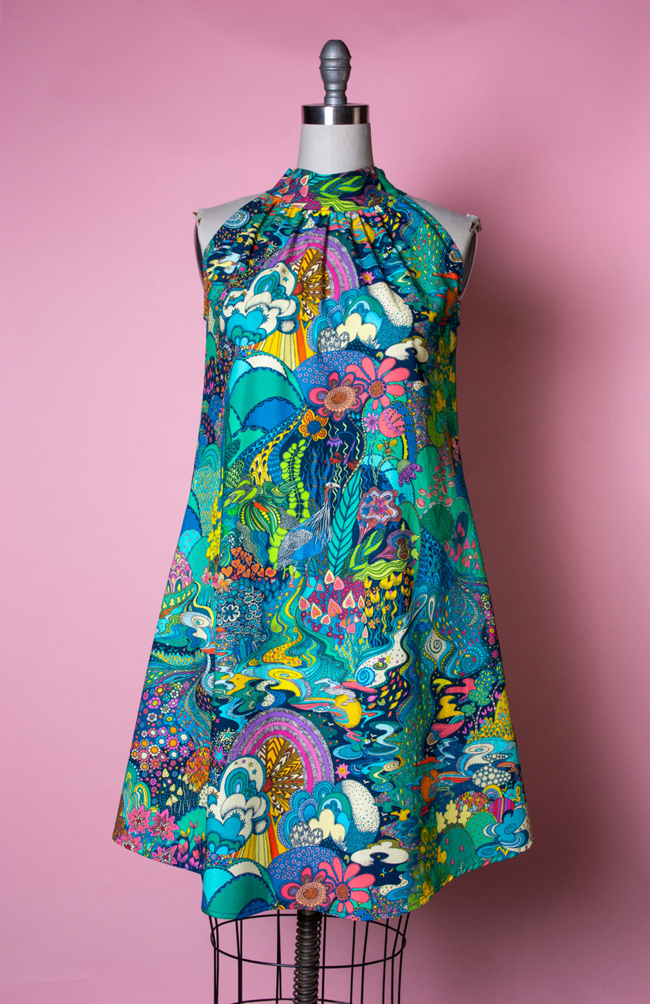 Jane Dress Sample - Psychedelic *sale