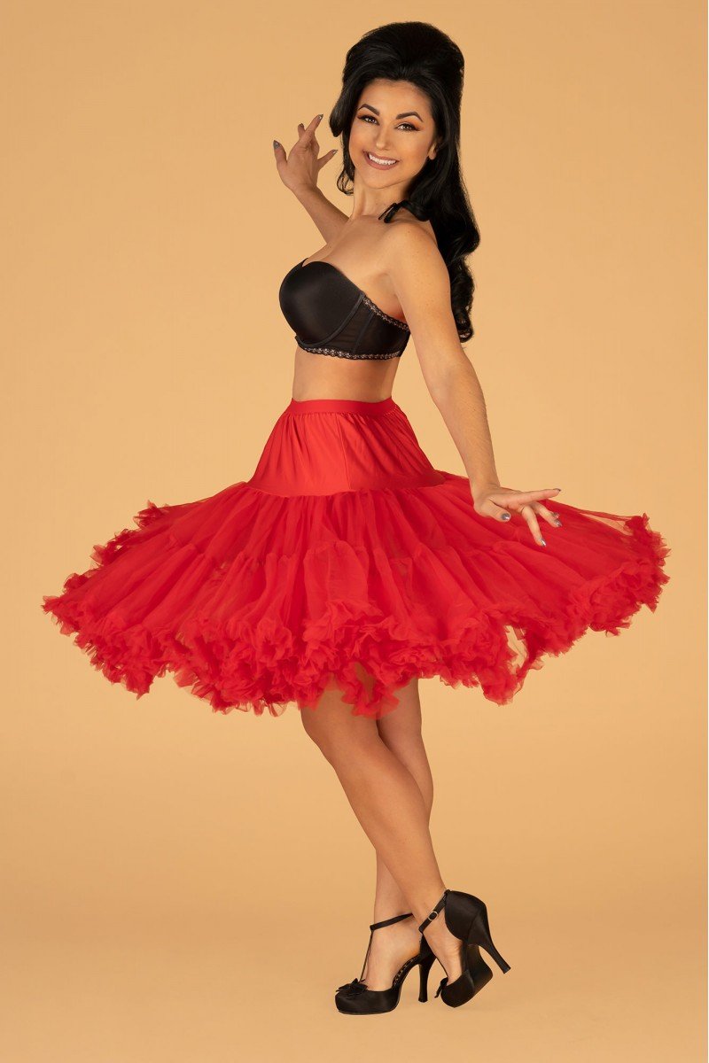 Slip Petticoat- Red – Heart of Haute