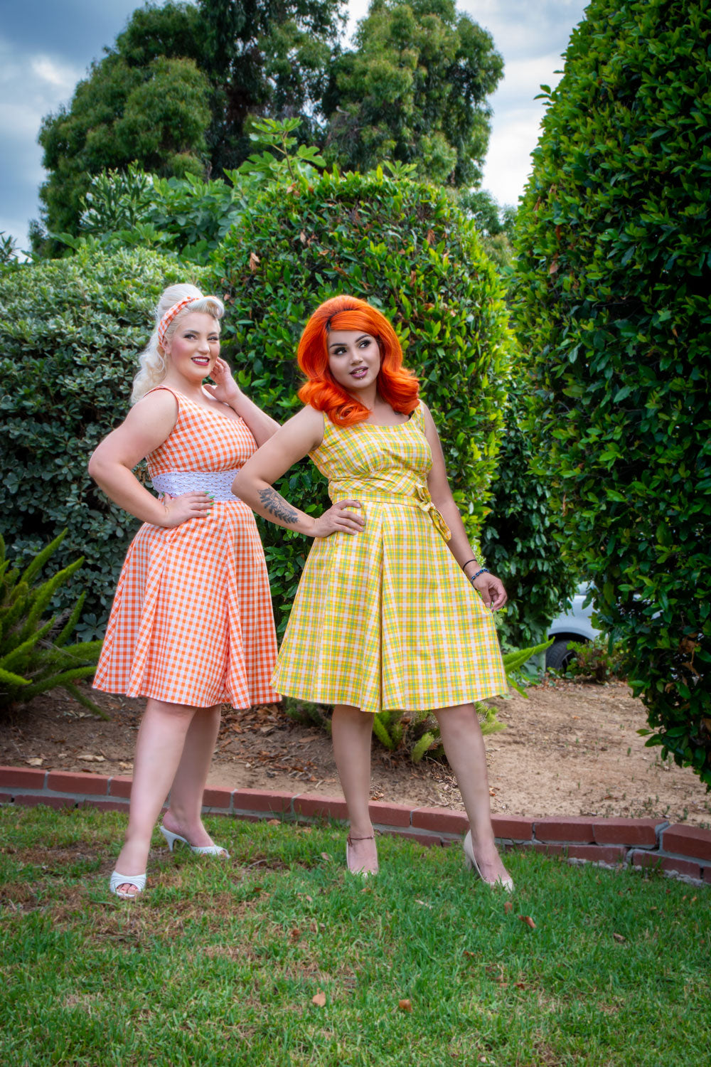 Ava Dress - Vintage Plaid *sale