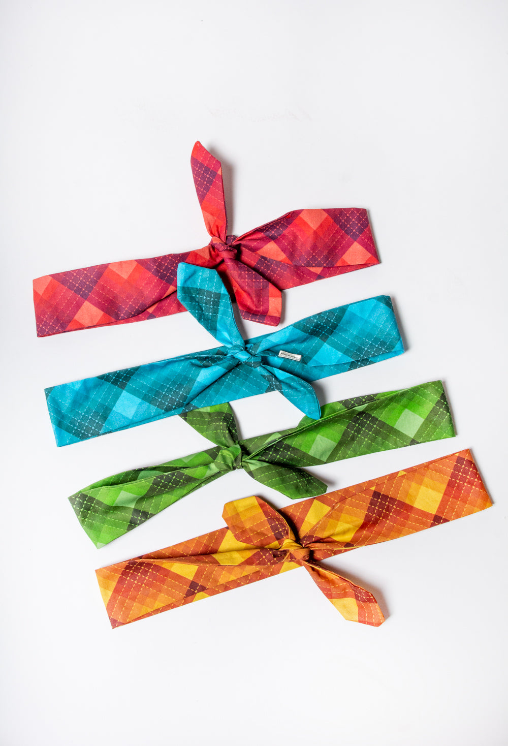 Hair Tie - Vibrant Plaids