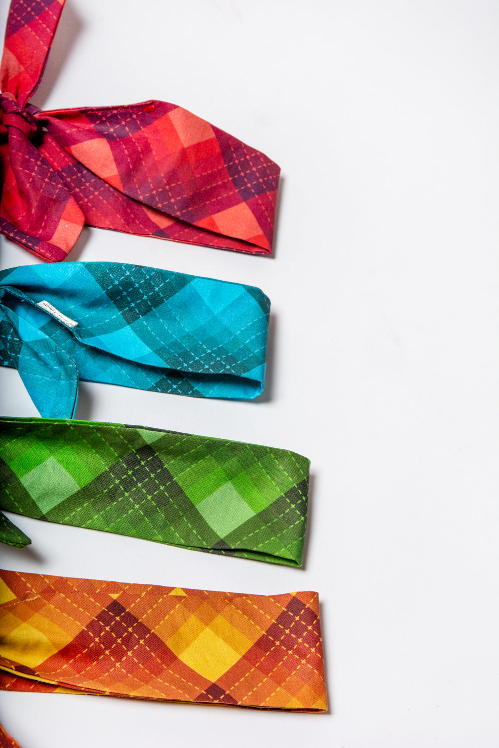 Hair Tie - Vibrant Plaids