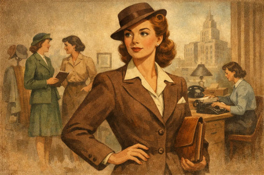 Retro Workwear for Women That Means Business