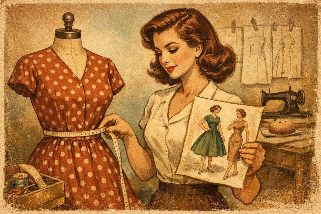 Vintage Sizing for Your Best Retro Dress Fit