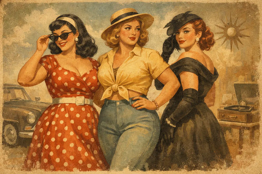 Best Retro Outfits for Curvy Women to Wear Now