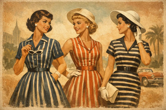 Women’s Stripe Retro Dress Styles That Flatter