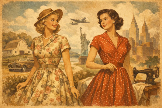 Vintage Inspired Dresses Made in USA