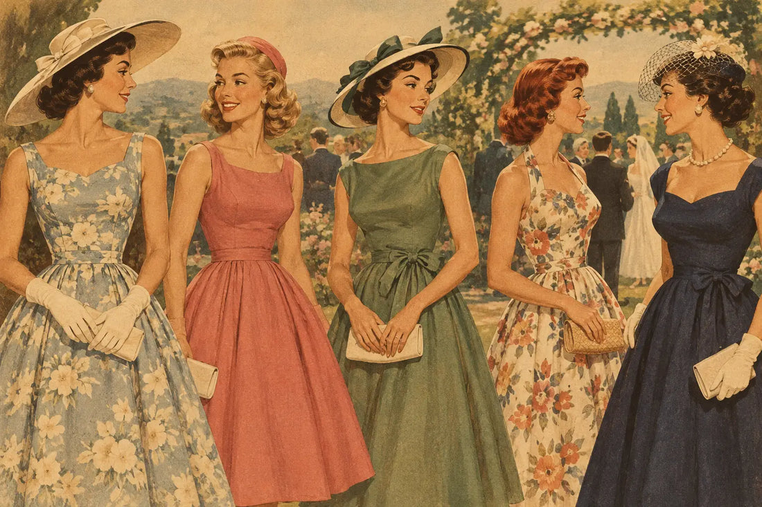 Pinup Wedding Guest Outfit Ideas That Feel Polished