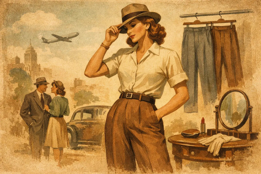 How to Style 1940s Trousers With Confidence