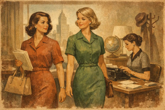 Best Vintage Inspired Work Dresses for 9-to-5