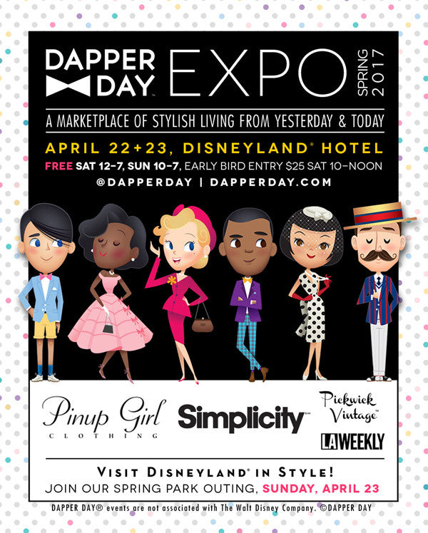 Shop Heart of Haute at the Dapper Day Expo!!