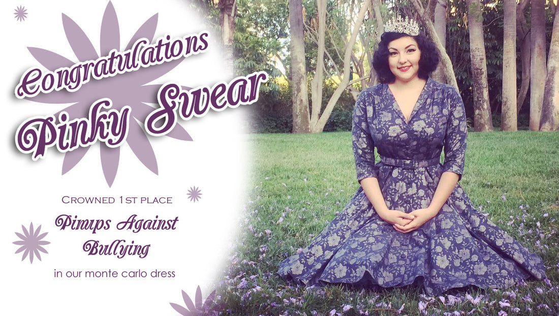 Congratulations, Pinky Swear!!! Crowned 1st in Pinups Against Bullying
