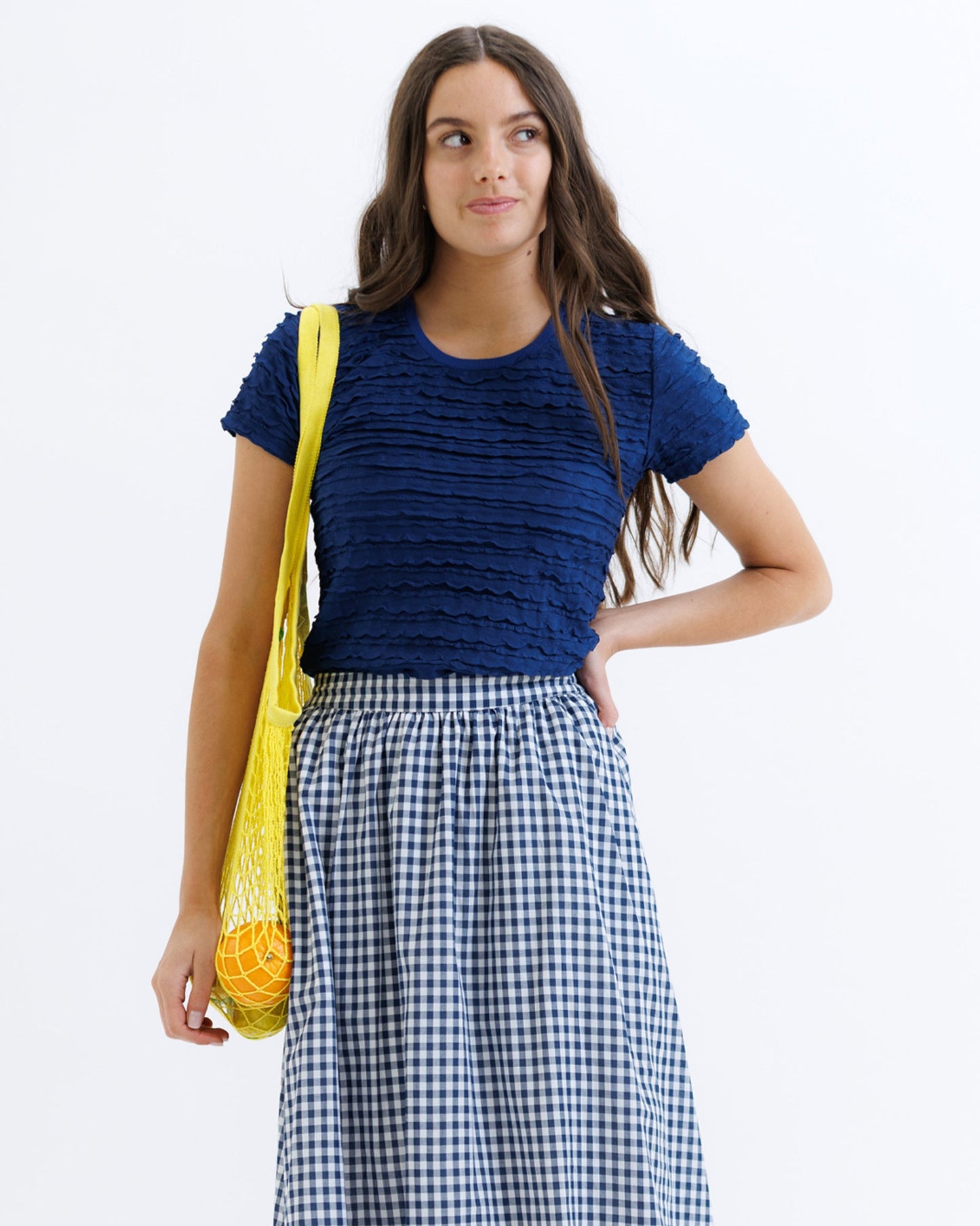 Scallop Tee