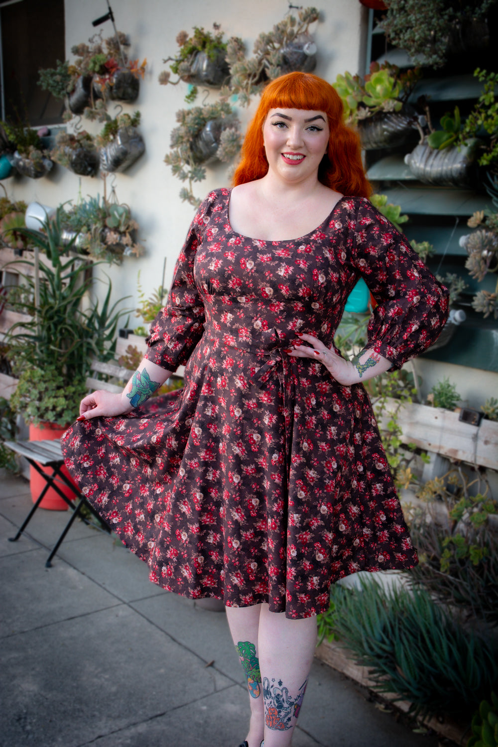Jeanette Dress - Bernadette Floral