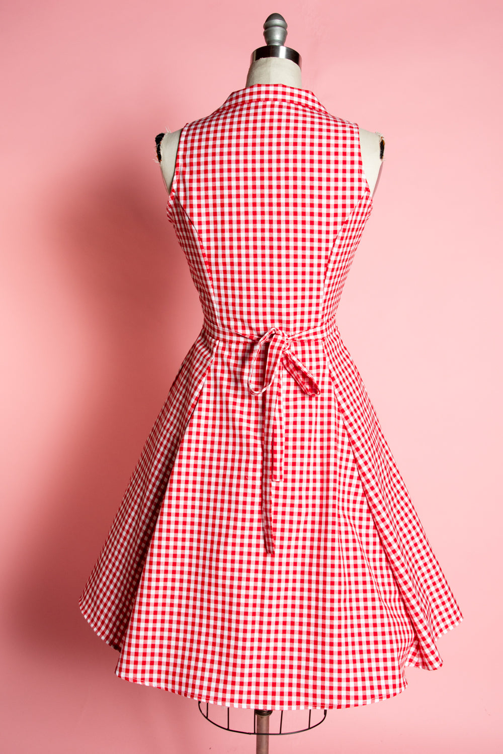 Betty Lou Dress - Red Gingham