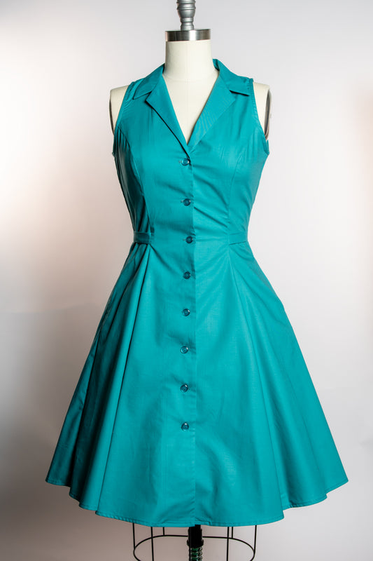Betty Lou Dress - Teal