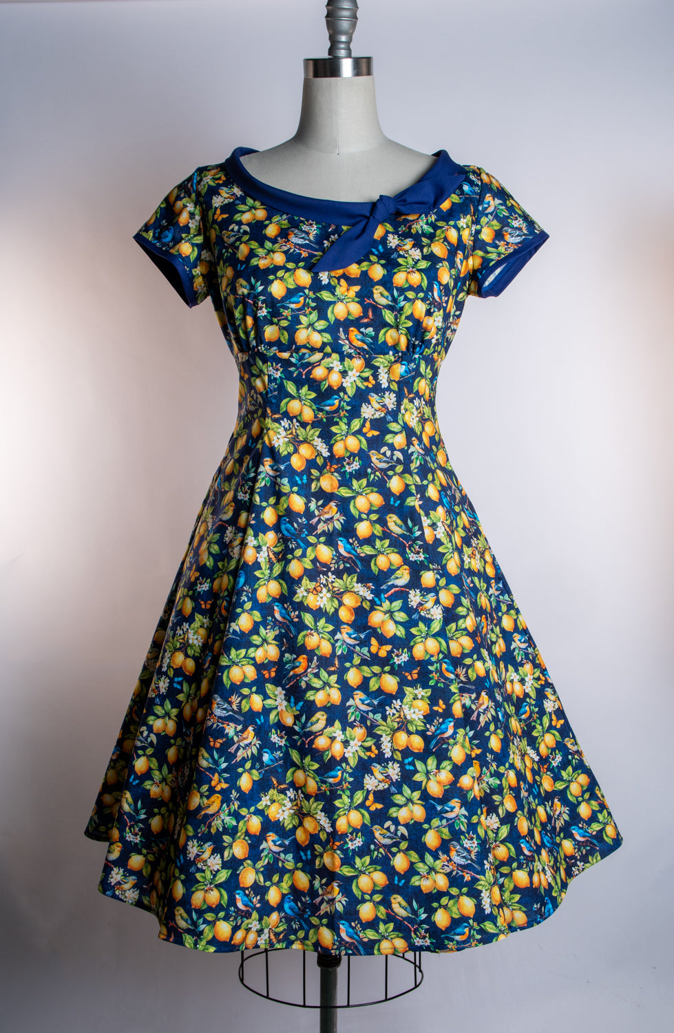 Beverly Dress- Lemons & Songbirds