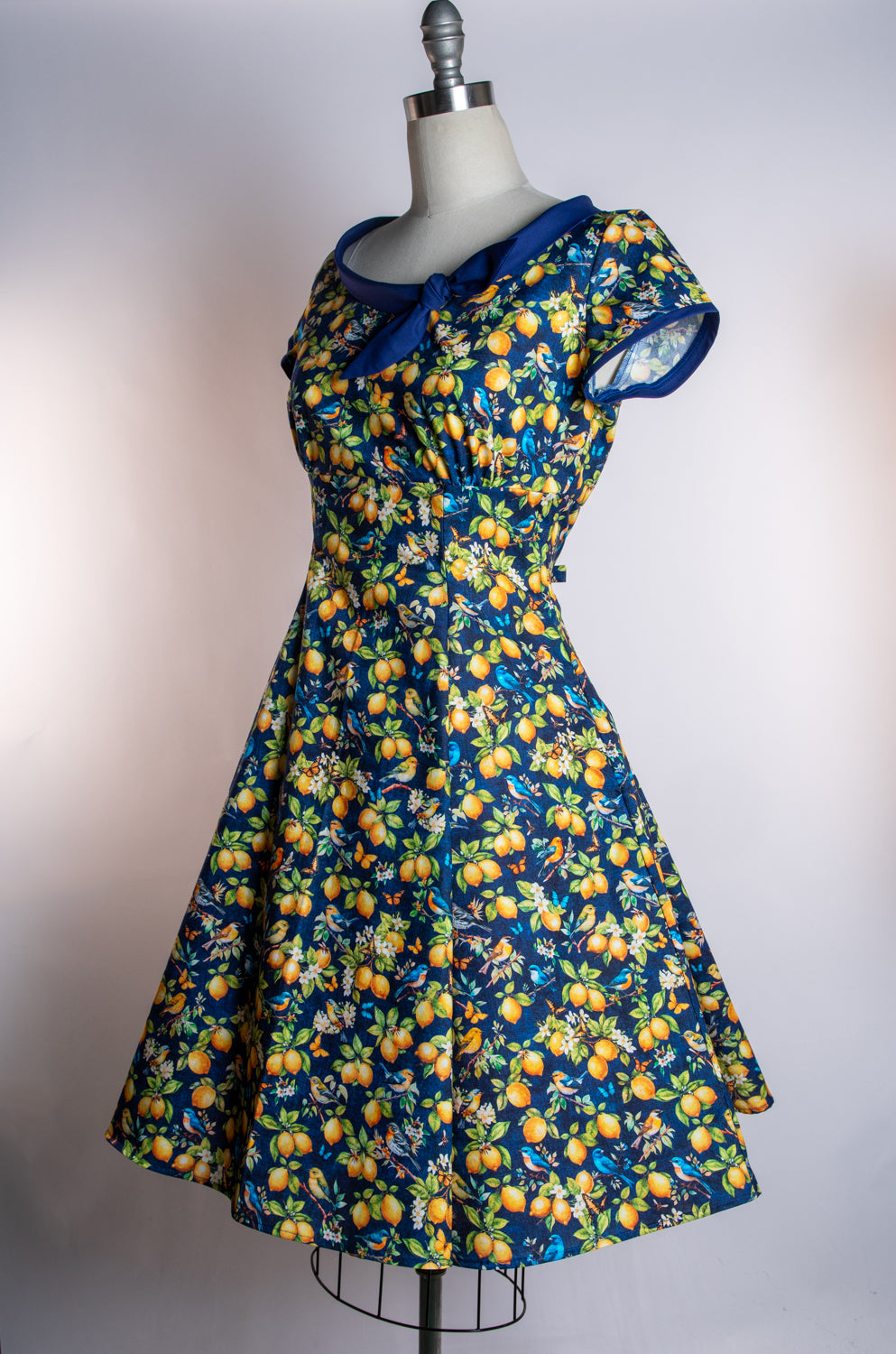 Beverly Dress- Lemons & Songbirds