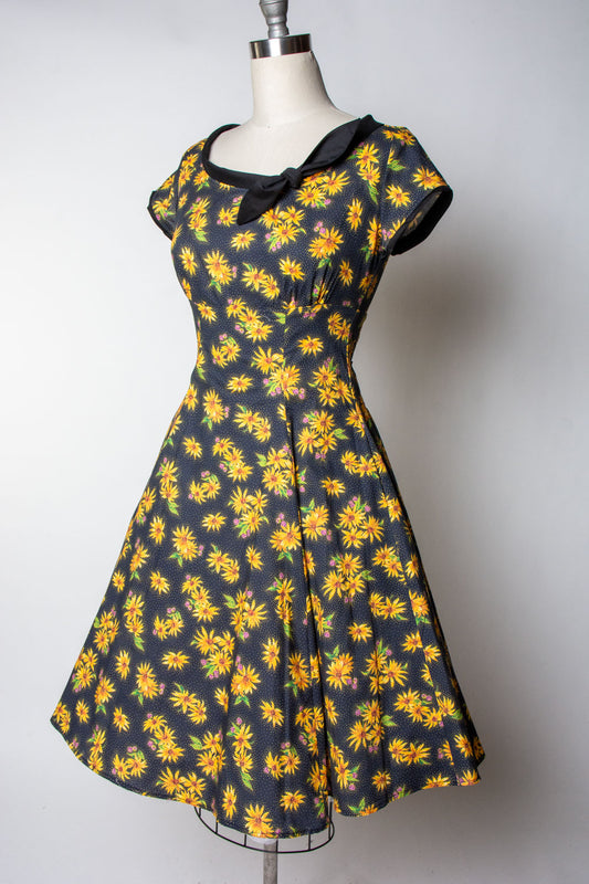 Beverly Dress-  Sunflowers
