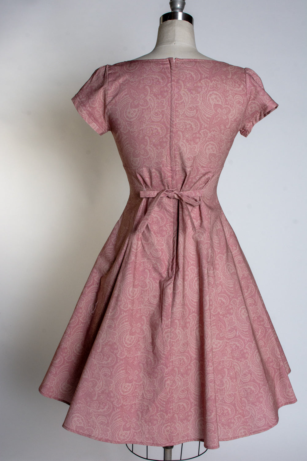 Bianca Dress - Tonal Paisley, Blush *sale