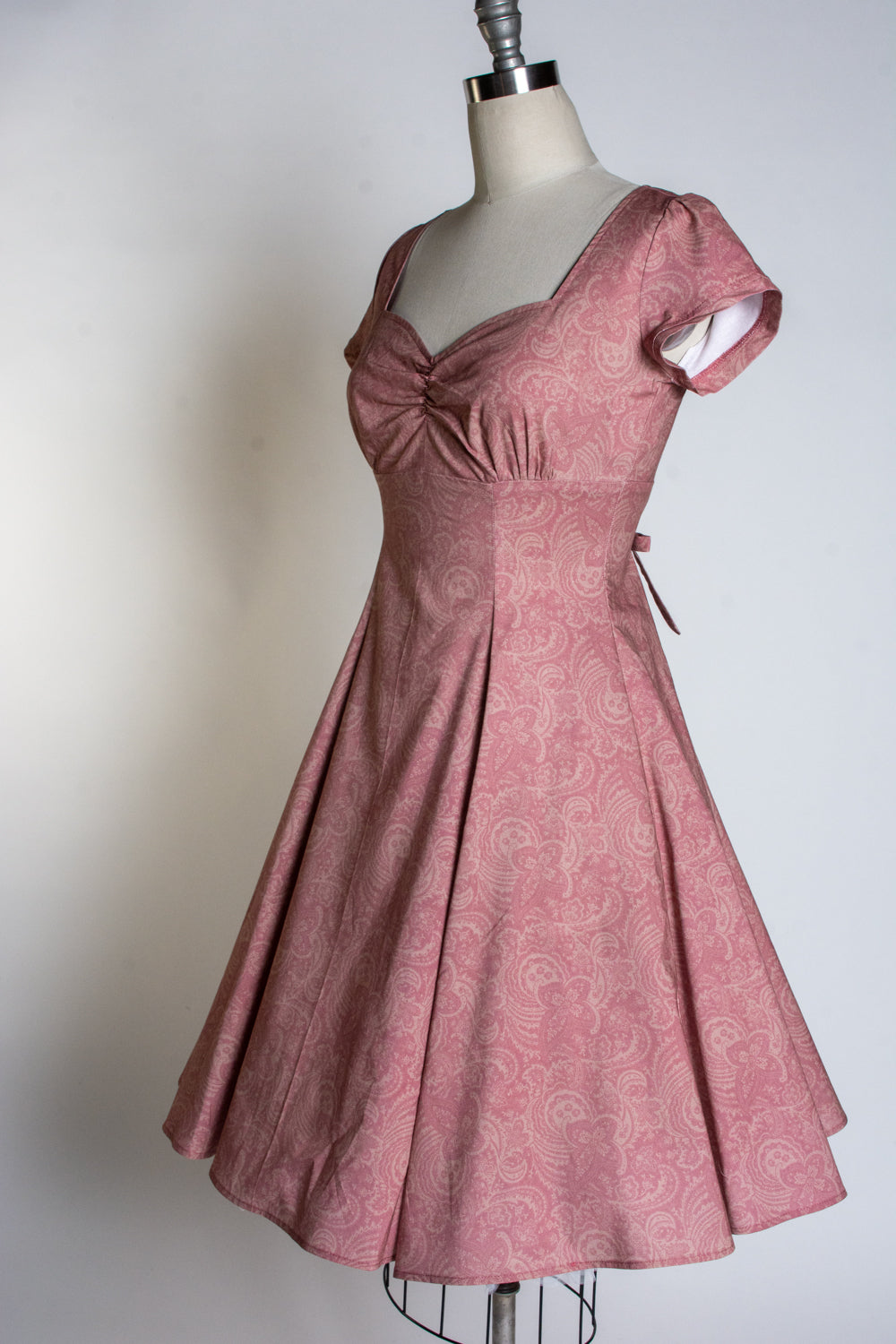 Bianca Dress - Tonal Paisley, Blush *sale