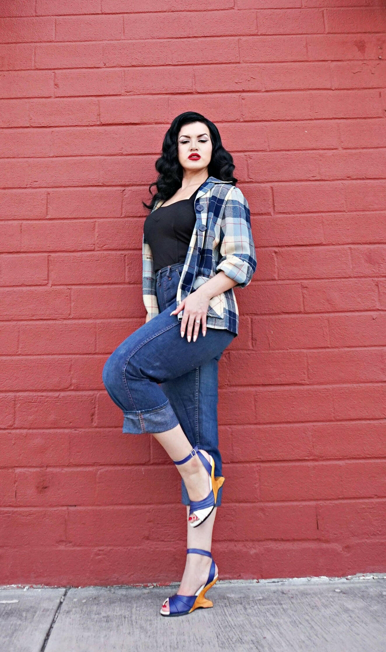 the Boom Boom Wedge - in Hey Sailor