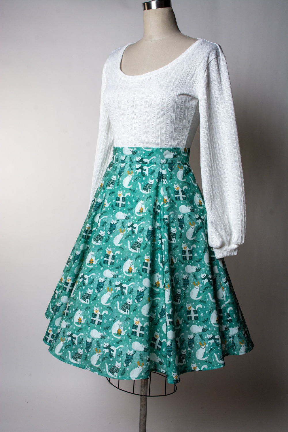 Grace Top - Cable Knit, White *sale