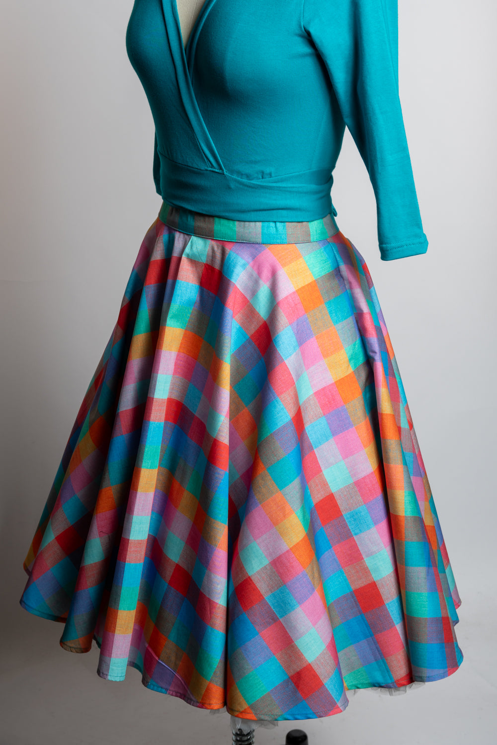 PRE-ORDER Circle Skirt, Rainbow Sherbet