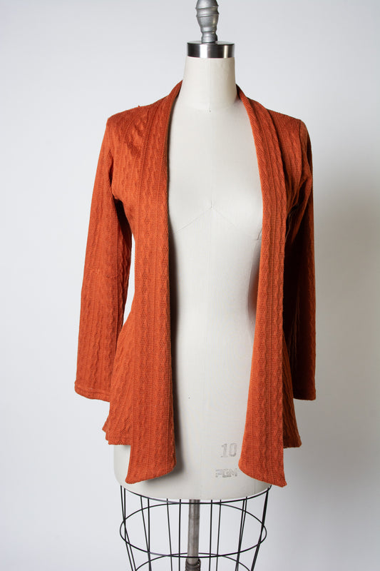 Dreamy Duster - Cable Knit,  Sienna