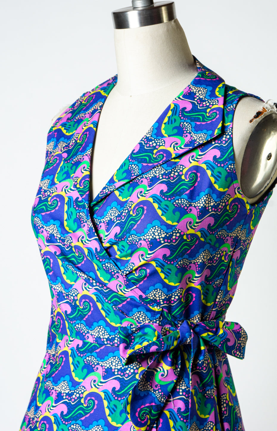Darcy Wrap Dress- Wavey