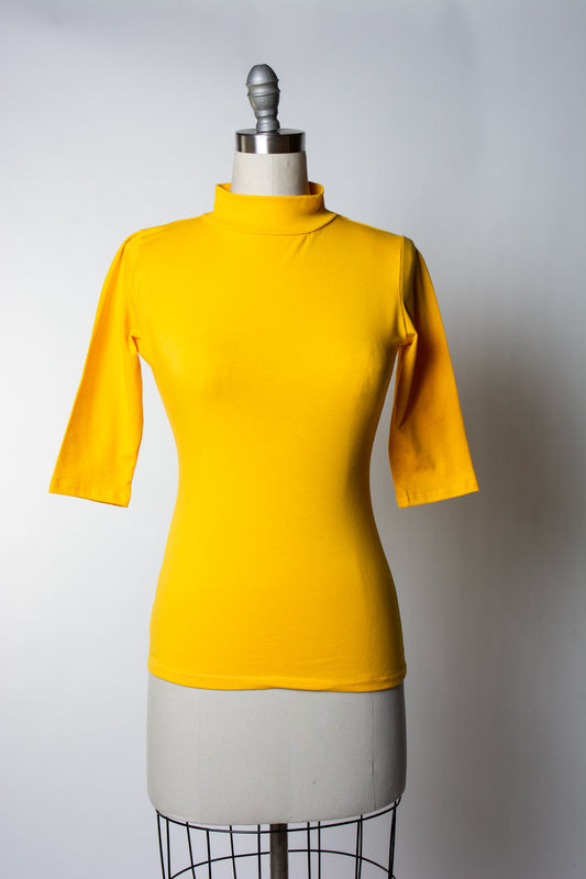 Denise Top 3/4 Sleeve - Marigold