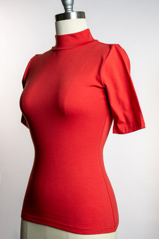 Denise Top - Brick Red