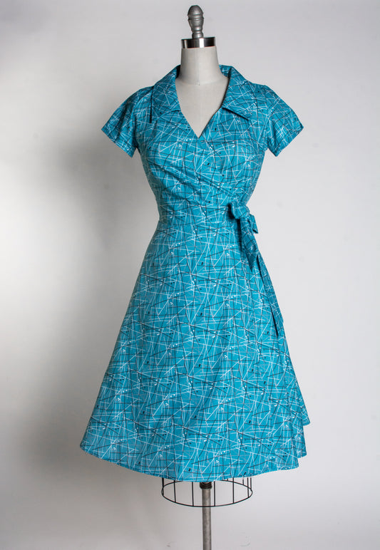 Diane Wrap Dress- Atomic *sale