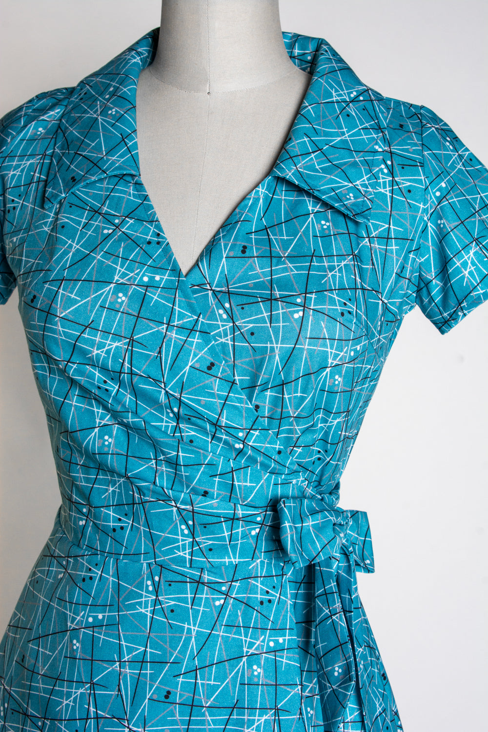 Diane Wrap Dress- Atomic *sale