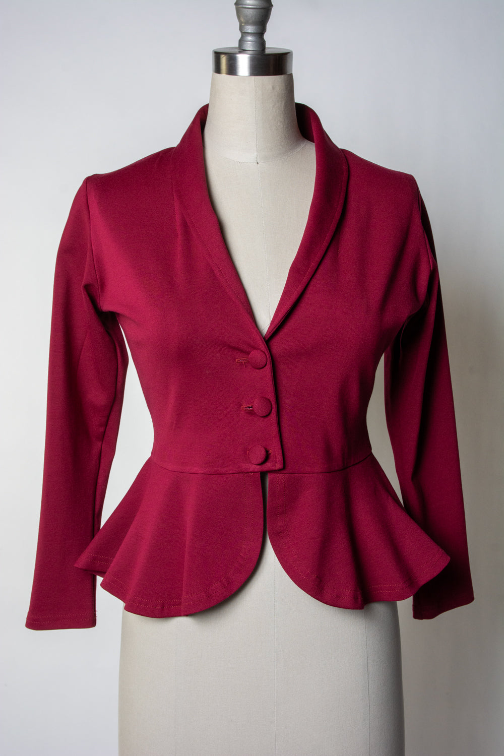 Diva Jacket - Burgundy