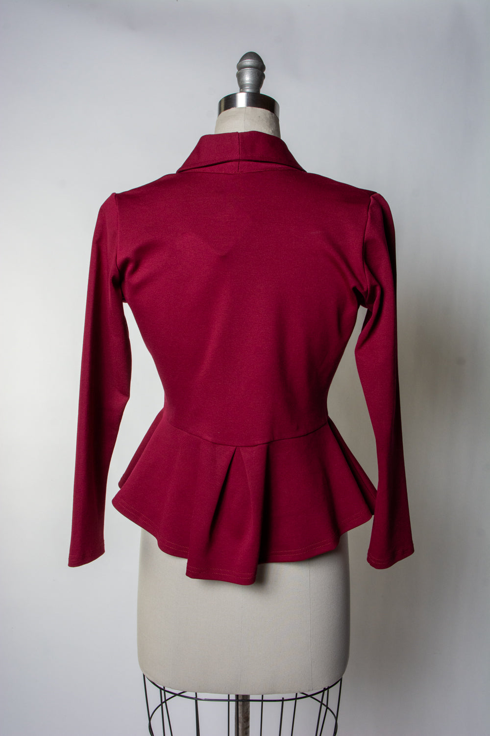 Diva Jacket - Burgundy