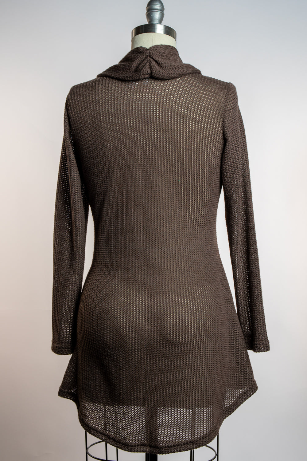 Dreamy Duster - Open Knit, Brown