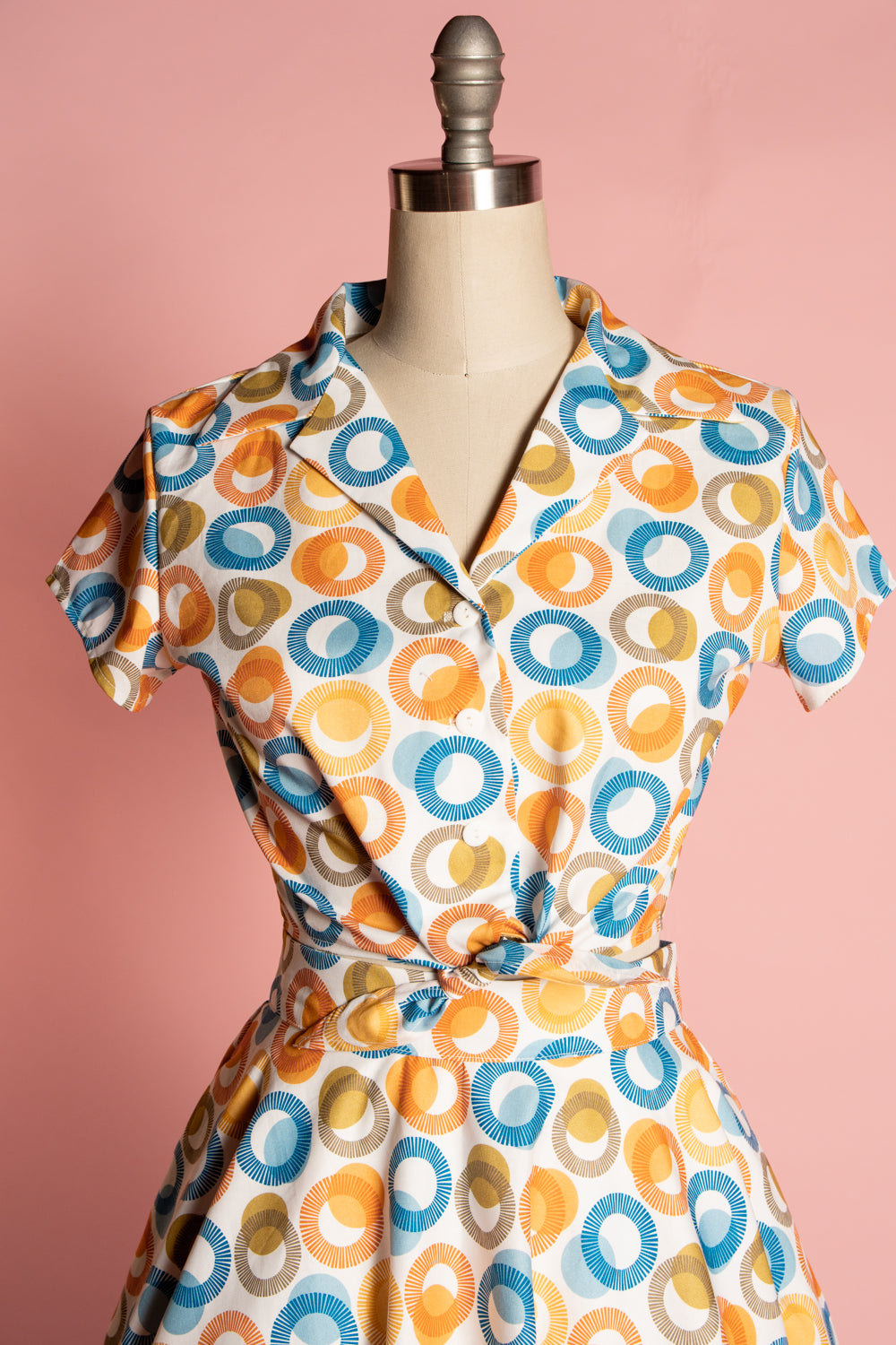 Ellie Tie Top Blouse - Palm Springs