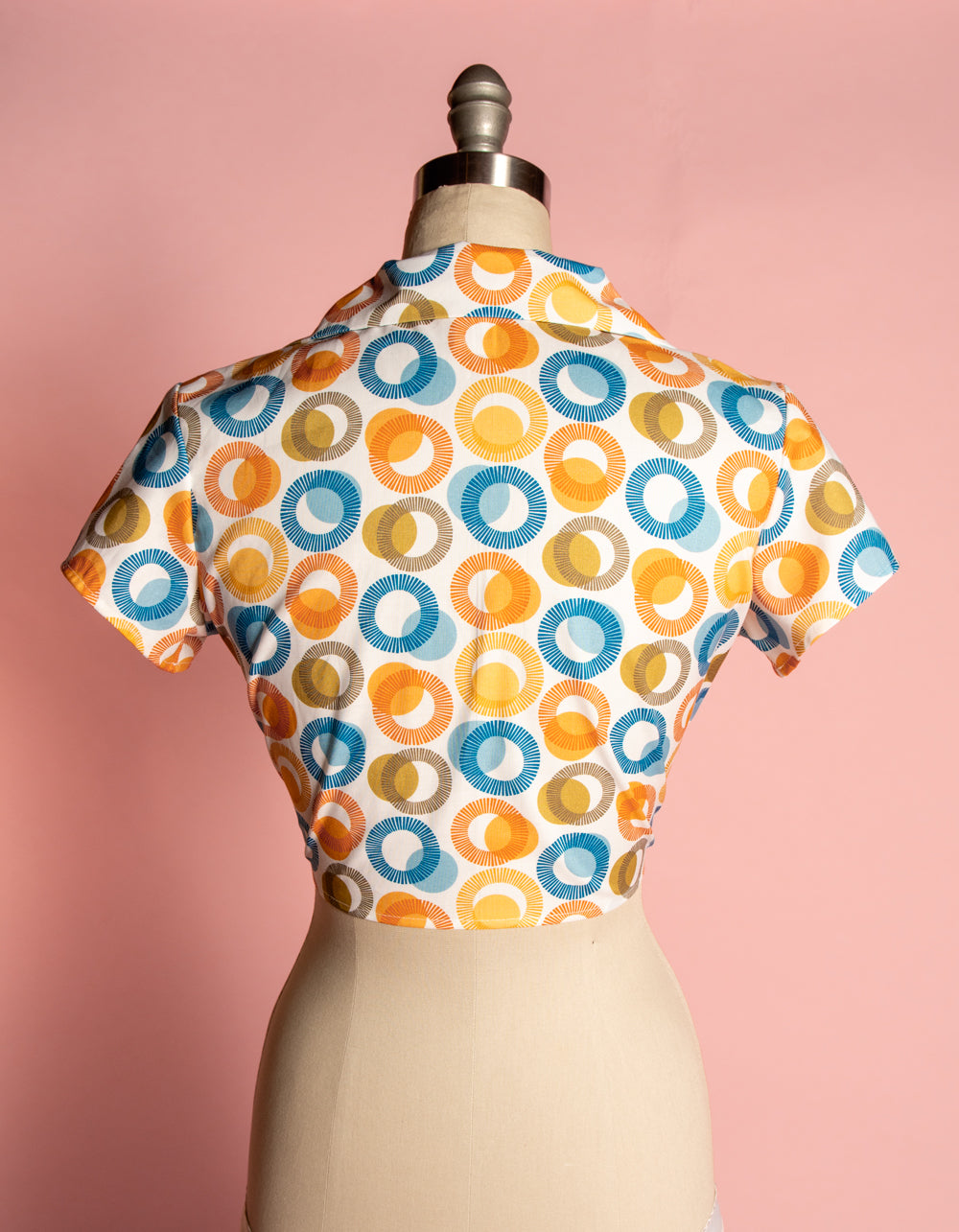 Ellie Tie Top Blouse - Palm Springs