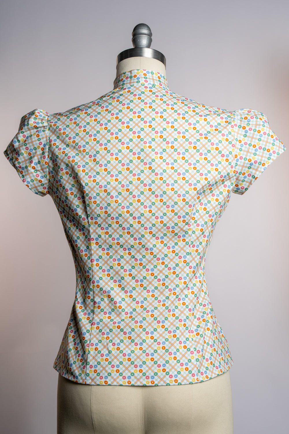 Estelle Blouse - Darling Daisy Plaid