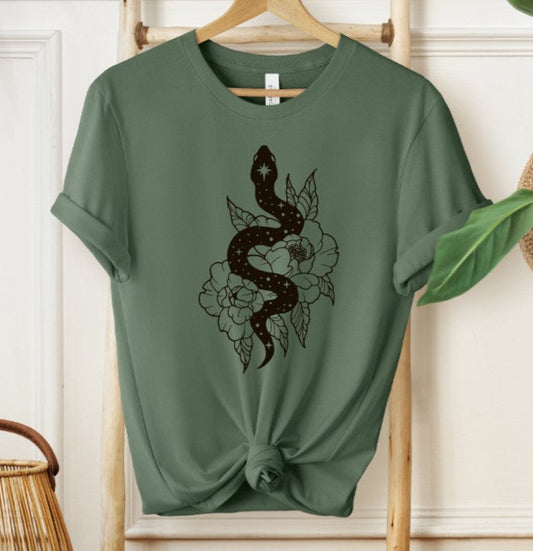 Fox & Fable - Celestial Snake T-shirt