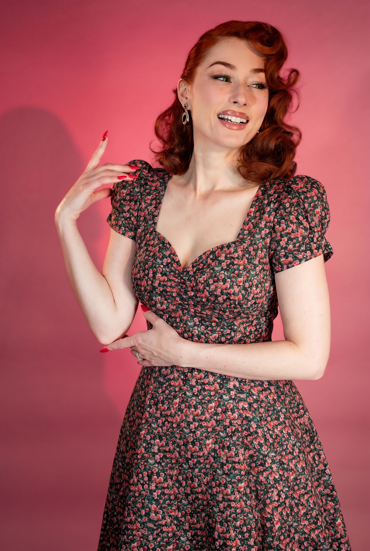 Bree Dress - Little Pink Roses