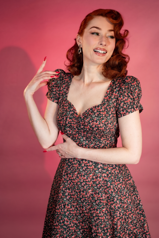 Bree Dress - Little Pink Roses