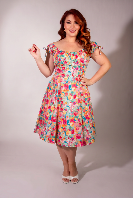 Hilda Dress - Super Bloom