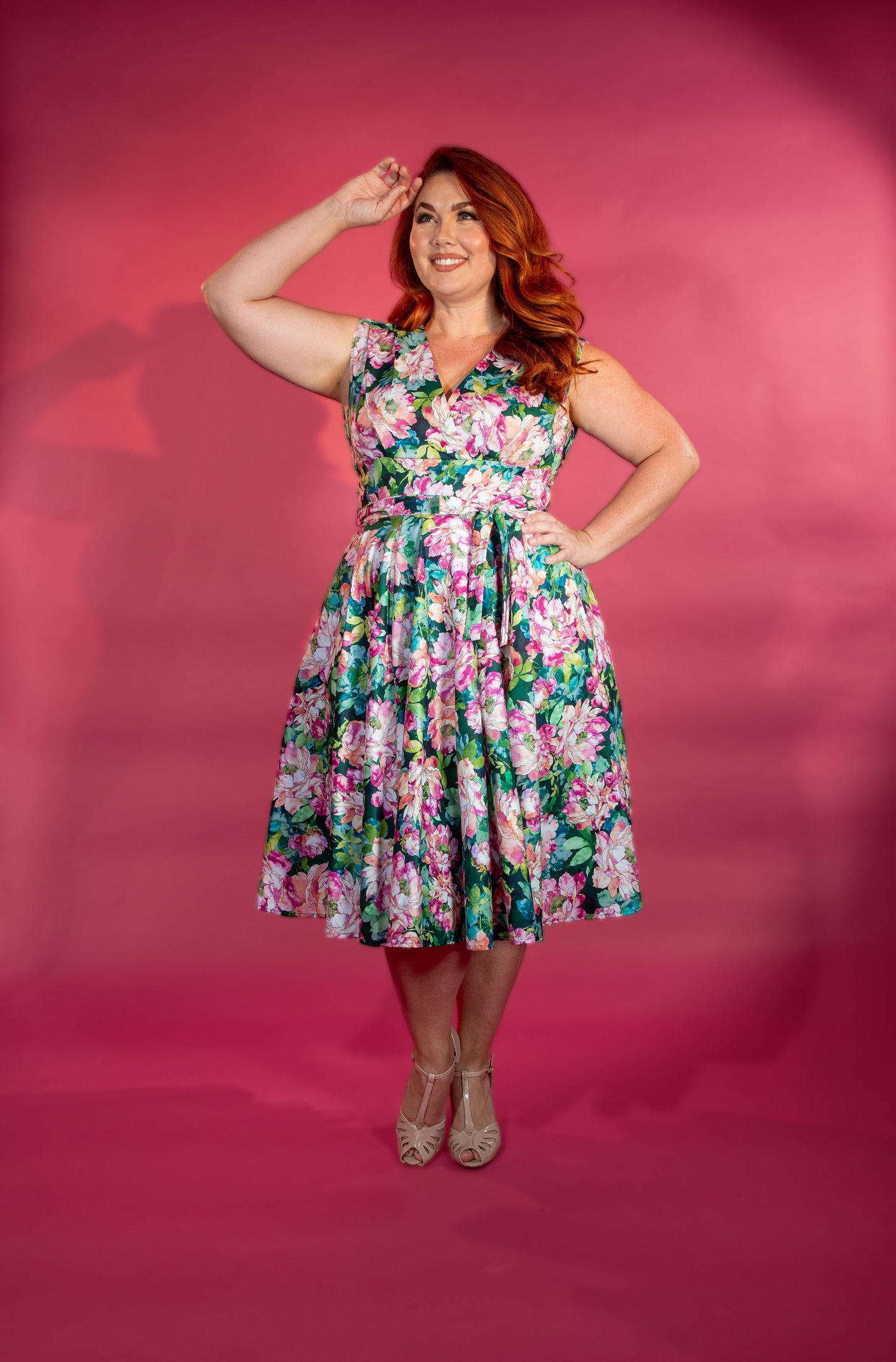 Milan Dress - Water Lily