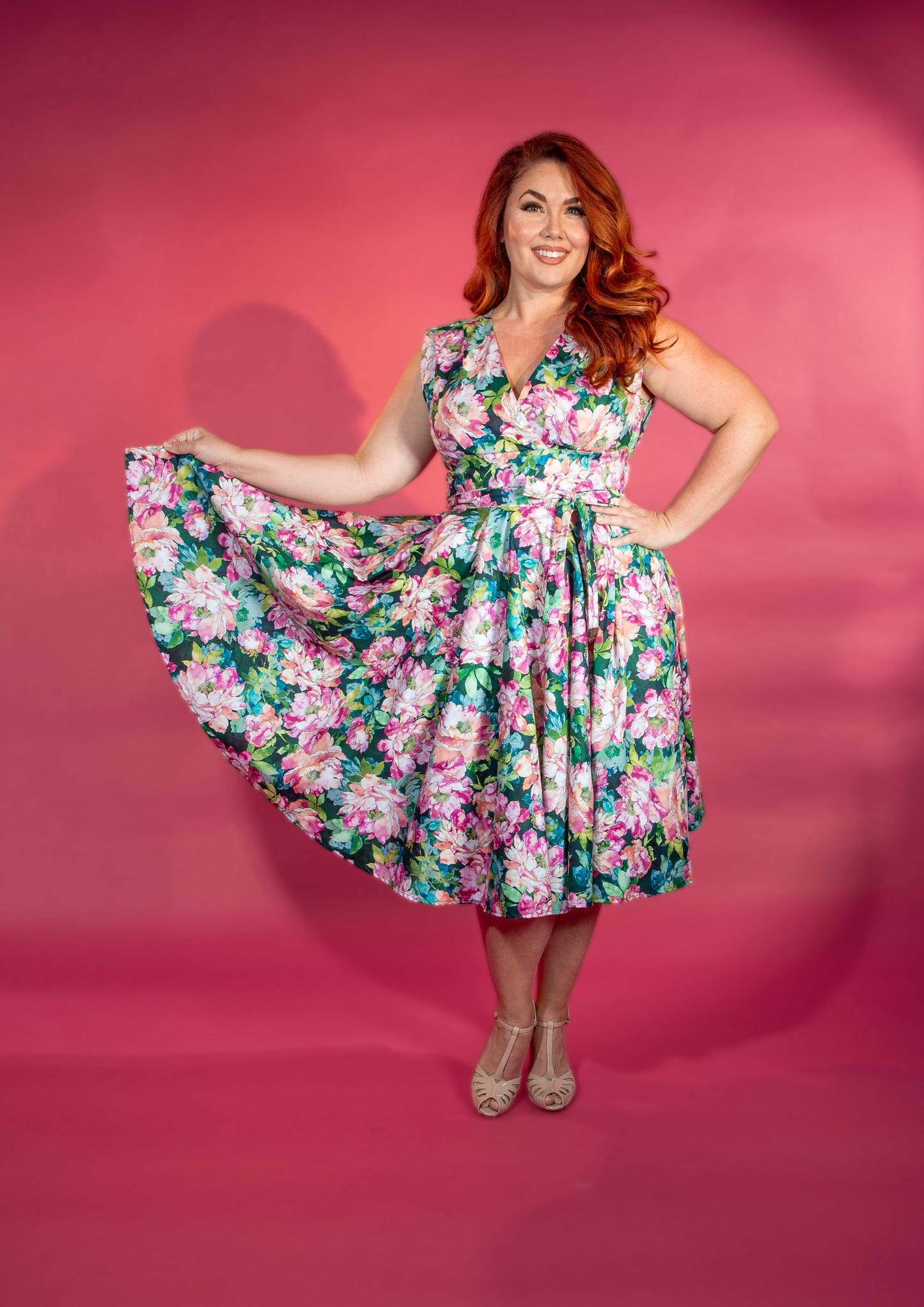 Milan Dress - Water Lily