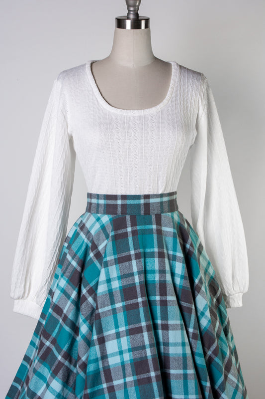 Grace Top - Cable Knit, White *sale