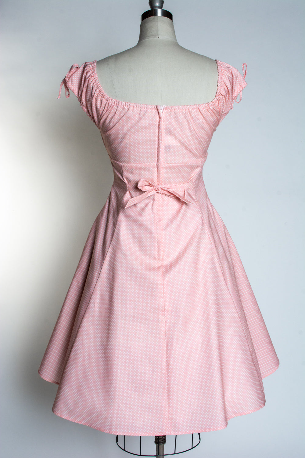 Hilda Dress - Pink Dot