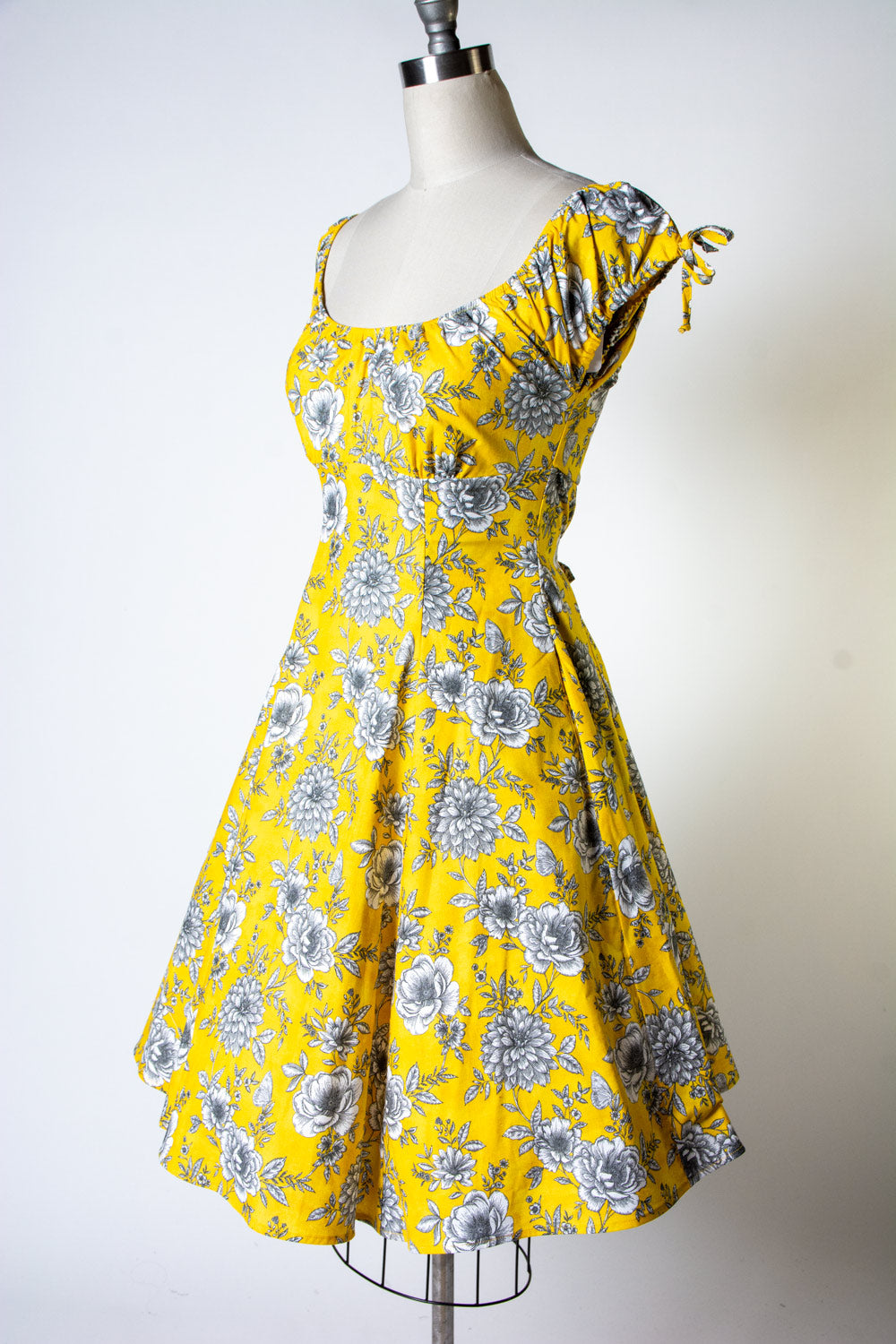 Hilda Dress - Yellow Rose