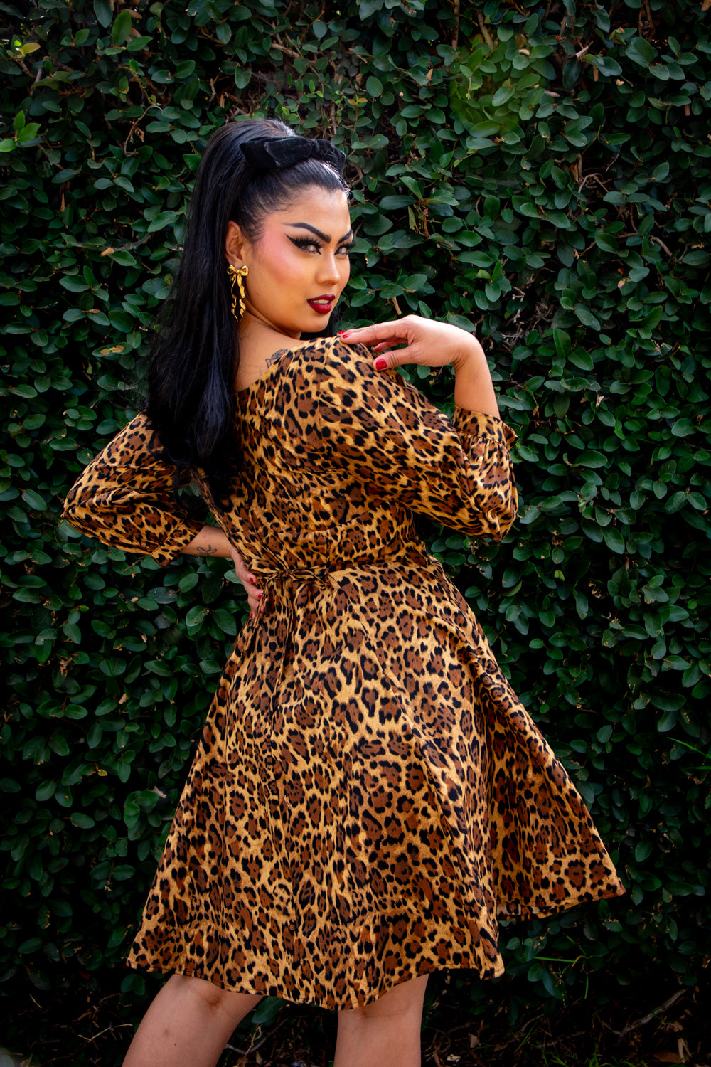 Jenni Dress- Leopard