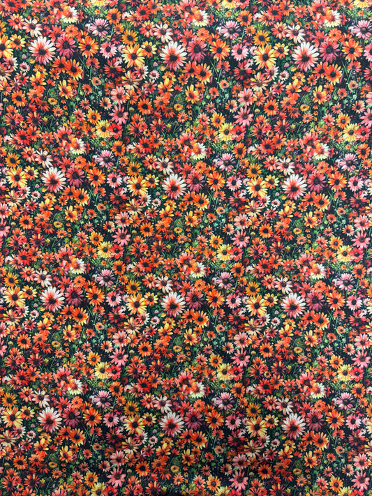 Sunset Daisy Fabric *sale